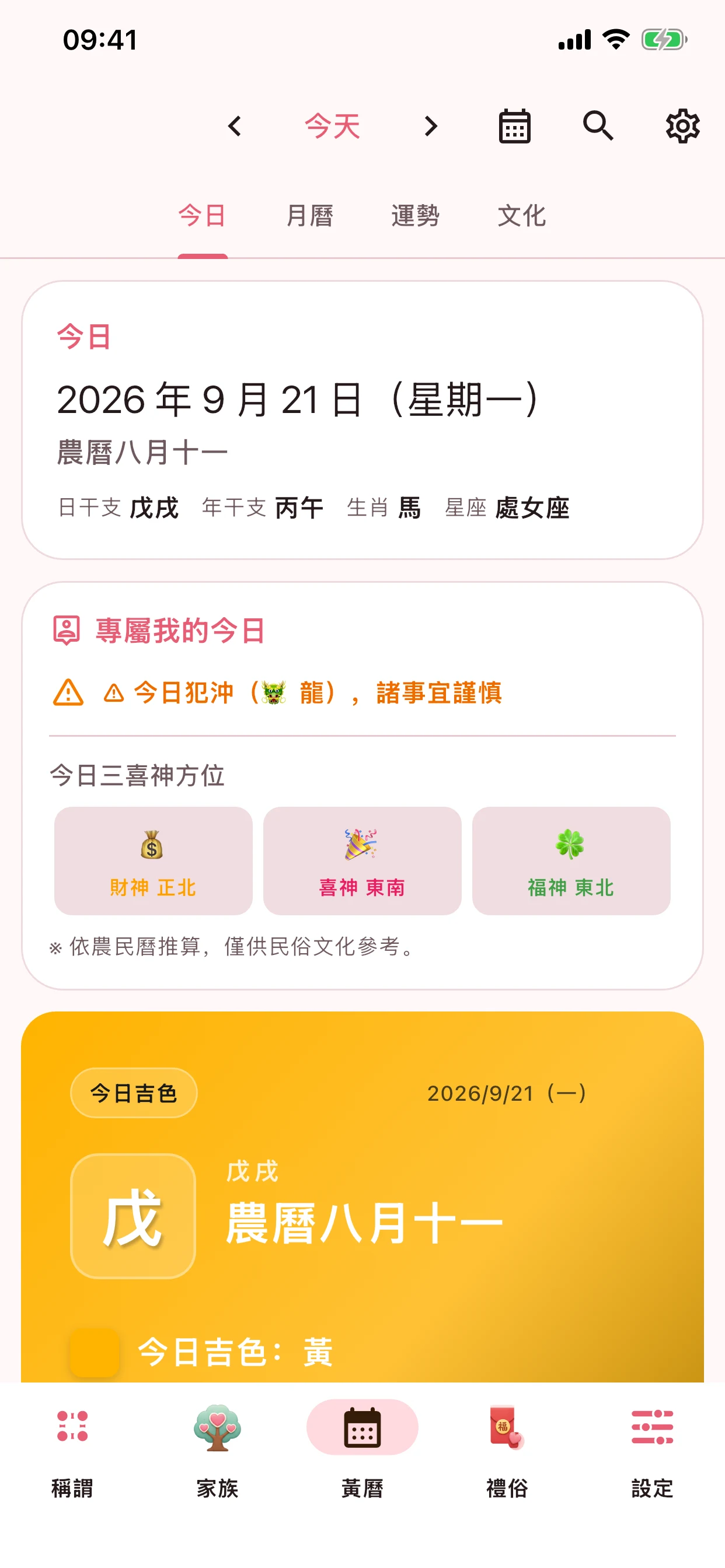 黃曆、擇日與生肖運勢